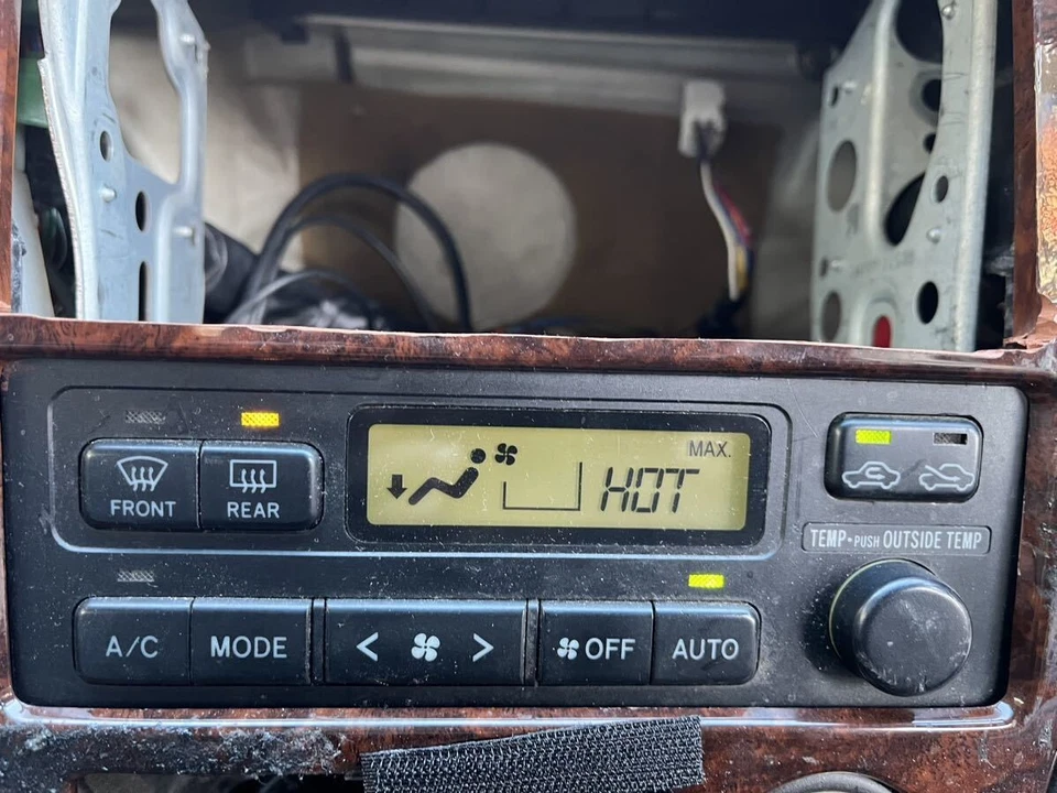 Toyota Genuine JZX100 Chaser Mark II AC Heater Climate Control Switch JDM Used Foto 2 de 4