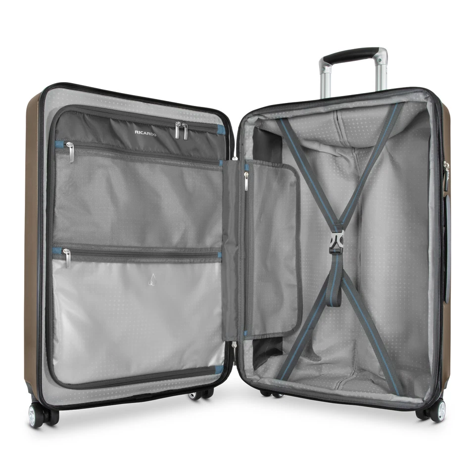 Ricardo Melrose Hardside 2-Piece Set (20" and 25") with FREE Travel Kit (Bronze) - Image 2 of 4