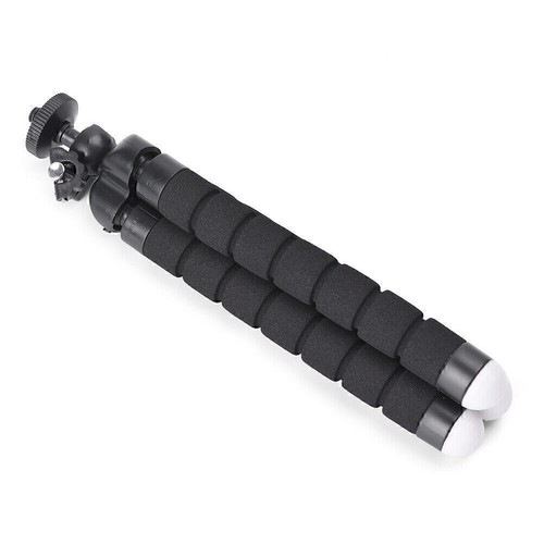 Mini Tripod Stand Portable Flexible for Gopro Camera Canon Nikon iPhone Black - Picture 4 of 6