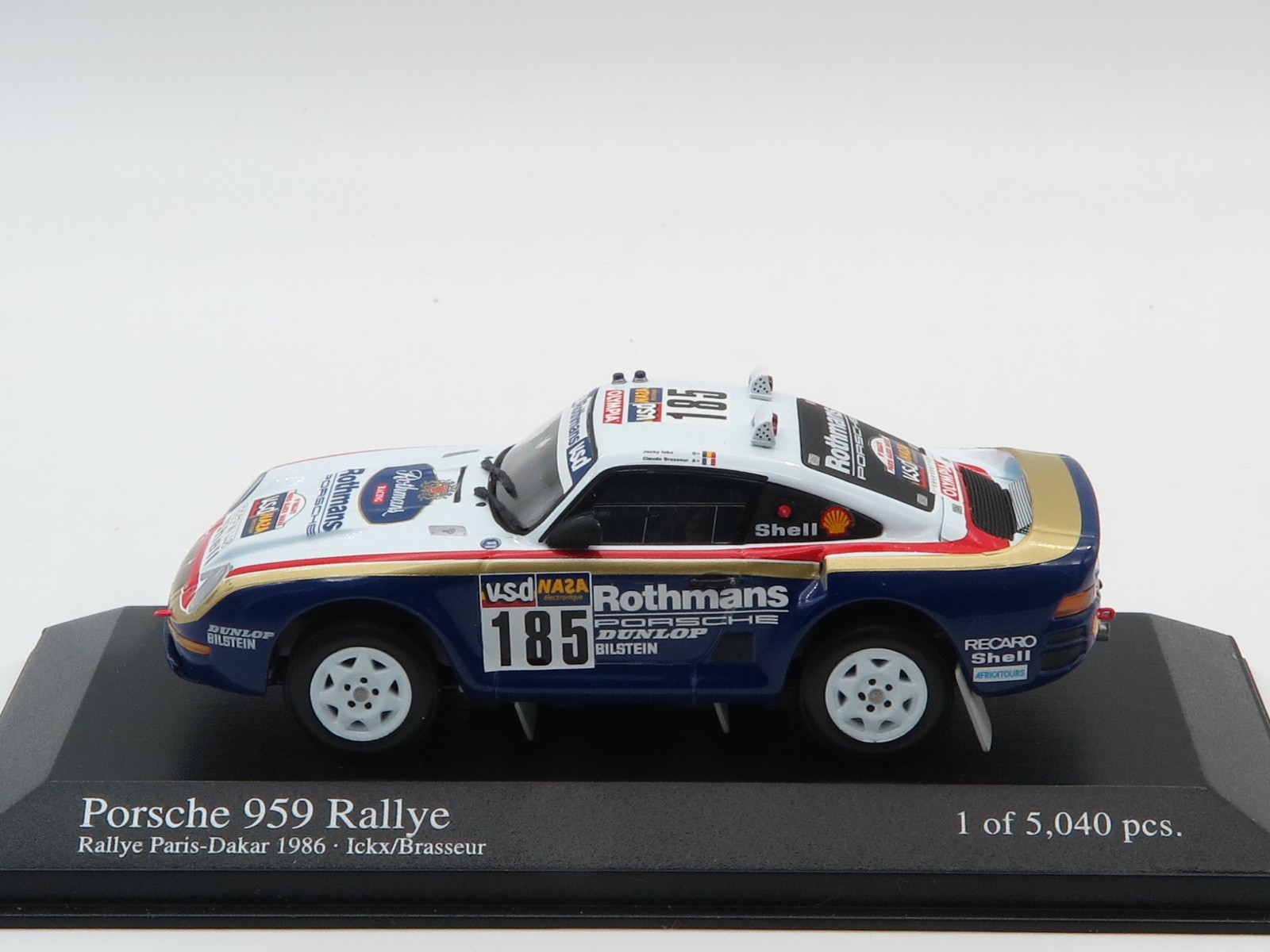 Minichamps 400 866285 Porsche 956 Rallye Panis-Dakar 1986 - Ickx Ickx Ickx Brasseur 1 43 7f5158 Minichamps 400 866285 Porsche 956 Rallye Panis-Dakar 1986 - Ickx Ickx Ickx Brasseur 1 43 7f5158