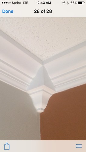 Crown Moulding Inside Corner Blocks made For 3 5/8" Crown! 6 Pieces! NEW ITEM! - Picture 3 of 11