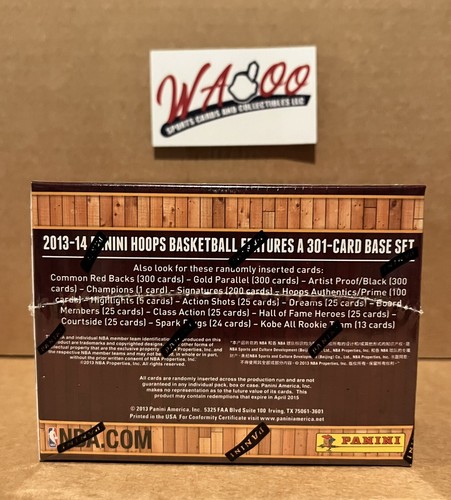 2013-14 Panini NBA Hoops Basketball Hobby Jumbo Box Case Fresh Giannis RCs?? - Picture 2 of 3