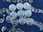 10 Grams Of Silver Coins Each Round Is 1 Gram Of .999 Fine Silver k5