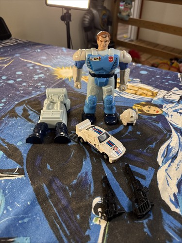 Transformers G1 Vintage Pretenders Jazz Figure Hasbro 1988 Complete - Picture 1 of 24