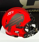 Keon Coleman Signed Rave Mini Helmet Buffalo Bills WR Total Sports Certified