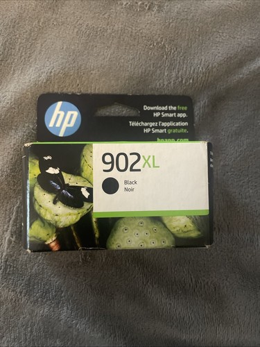 Cartuccia di inchiostro nero ad alto rendimento HP 902XL T6M14AN scadenza 9/2024 confezione sigillata al dettaglio - Foto 1 di 5