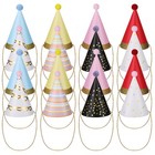 16 Pcs Party Hütchen Partyhüte Geburtstagshutkrone Geburtstagsfeier