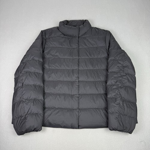 Uniqlo Jacke Damen XXL schwarz ultraleicht Daunen Puffer Full Zip Packable Mantel