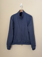 Loro Piana Windmate Bomber Jacket Reversible Storm System Cashmere Blue 48