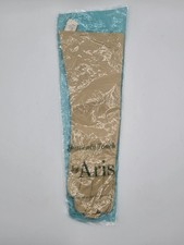 Vintage Heavenly Touch by Aris of Paris Gloves Cream Size 7 1/2 - 12" Long - New
