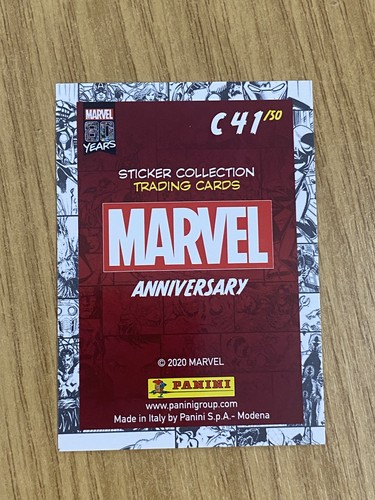 Marvel 80 Years Anniversary Sticker Trading Cards (2020 Panini) C41 - Falcon - Bild 2 von 2