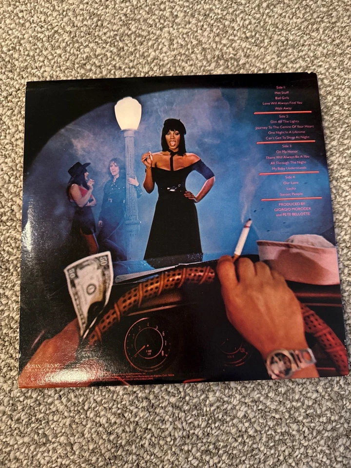 Donna Summer “Bad Girls” 1979 Double Vinyl LP Casablanca Foto 2 de 3