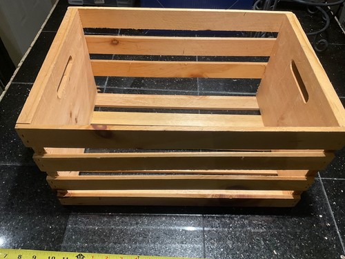 Kisten & Paletten 67140 Holz Lagerkiste 18" x 12" x 9" Einzelkiste - Bild 1 von 10