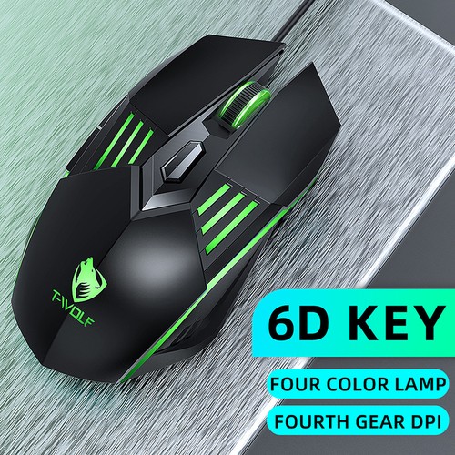G560 Gaming Mouse USB Wired Glowing Computer Office Mouse Backlight - Photo 10/13