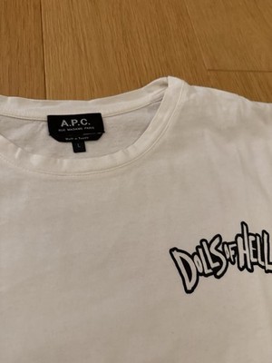 A.P.C T-Shirt Herren White Gr.L -Neu