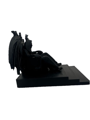 Black 4.5" PLA Ozzy Osbourne Gothic Final Throne Figur Rock Sammlerstück - Bild 2 von 4