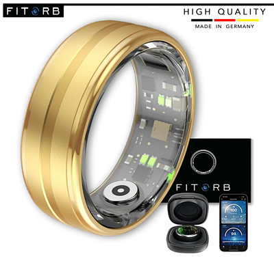 Fitorb Smart Ring Pro - High-Tech Fitness-Ring. Schlafanalyse, 24/7. Gr. 6-13