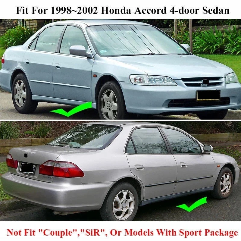 Juego completo genuino guardabarros guardabarros guardabarros para Honda Accord 1998-2002 sedán Foto 4 de 4