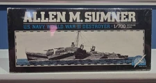 Albatross LTD Allen Sumner US Navy World War II Destroyer 1/700 Waterline Model