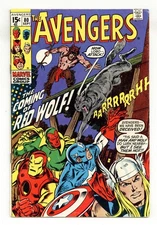 Avengers #80 GD/VG 3.0 1970 1st app. Red Wolf
