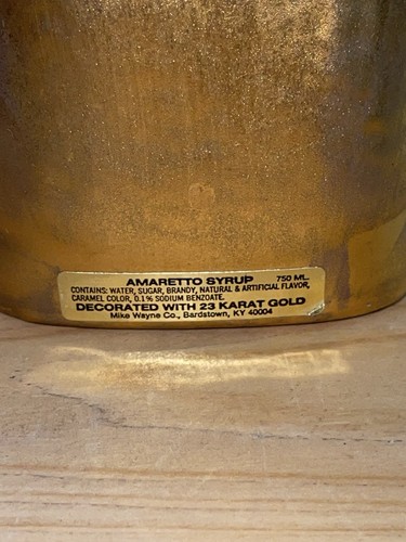 1980 Mike Wayne Distilling Pope John Paul II 24kt Gold Decanter Empty - Picture 7 of 10