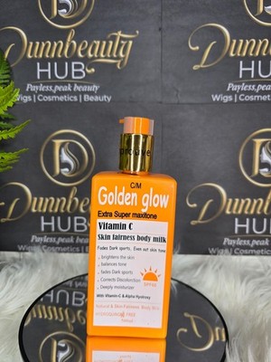 1x Golden Glow Vitamin C Skin Fairness Body Milk 500ml