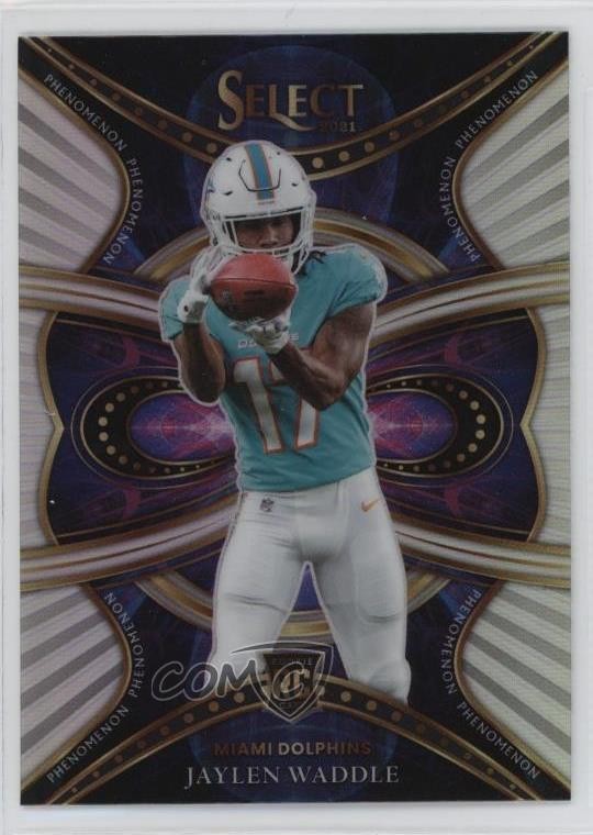 2021 Panini Select Phenomenon Silver Prizm Jaylen Waddle #PHE-20 1c9k