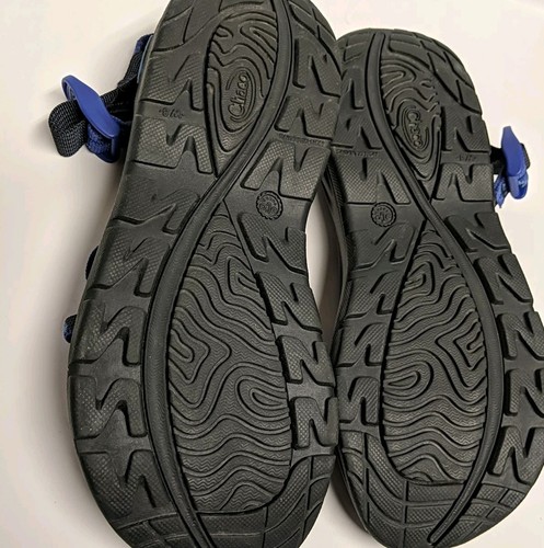 Sandali sportivi Chaco Zvolv X2 donna taglia 8 cinturino escursionismo ecotread tinta navy - Foto 10 di 12