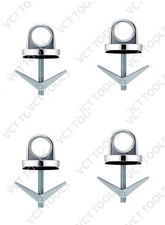 VCT Toggle Bolt Anchor Secure Tie-Down Point for Cargo, Trailers, Rigs 4-Pack