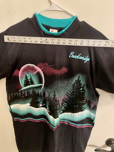 Vintage 1991 Dead stock Habitat Hab-a-wrap T-Shirt Breckenridge, Colorado NWT - Picture 12 of 14