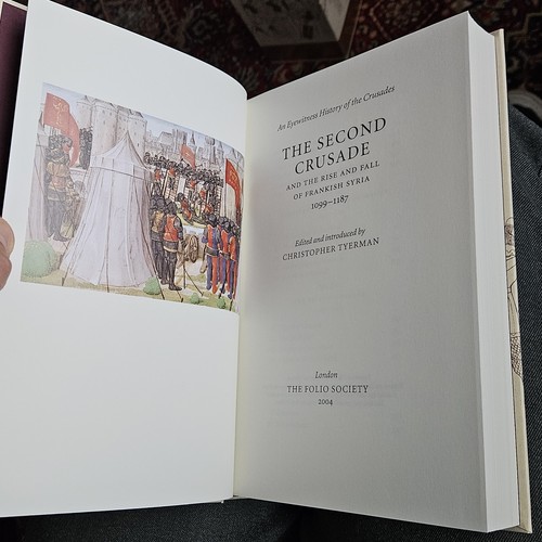 An Eyewitness History of The Crusades (4v.) - Folio Society - 2004 1st ed. -B26 - Picture 13 of 23