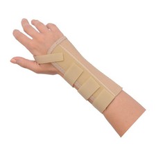 AlignRite Left X-Small Wrist Support Strap, Comfortable Stabilizing Brace