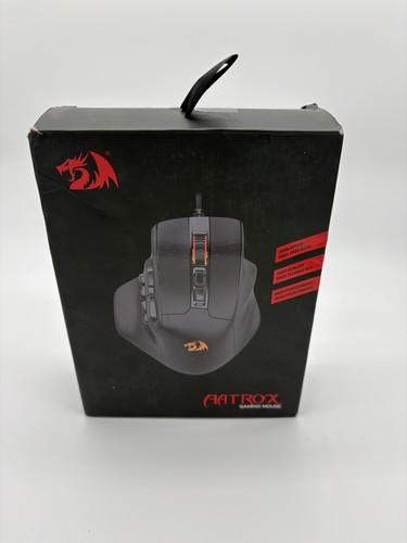Redragon M811 Aatrox MMO Gaming Mouse, 15 Programmable Buttons Wired RGB Mouse - Picture 2 of 2
