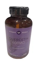 Vitamin World Quercetin 600MG 100 Capsules Antioxidant Support Free shipping FR