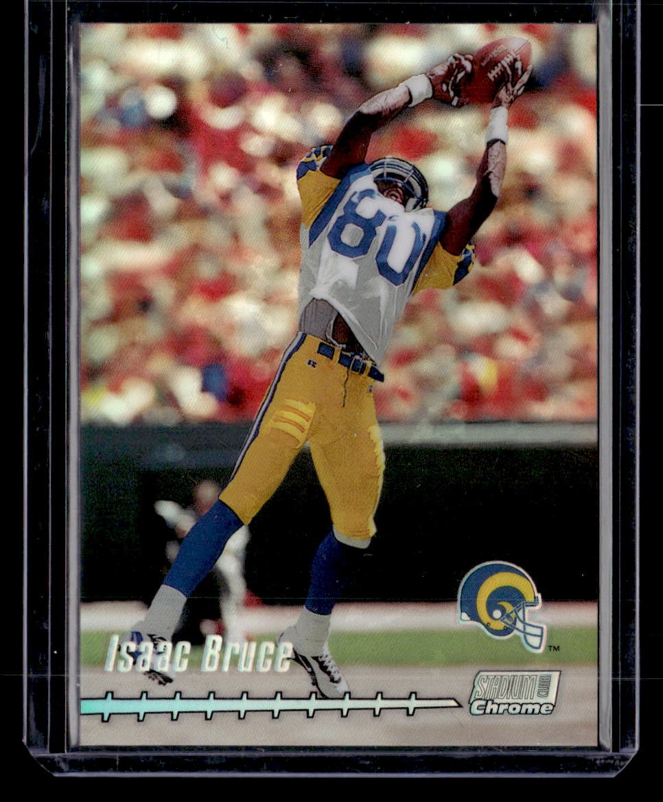 1999 Stadium Club Chrome #4 Isaac Bruce Refractors