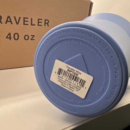HydroJug Traveler / 40 oz / Color: Riptide - Imagen 3 de 4