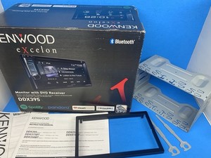 KENWOOD Parts for DDX395 Double Din Mounting Cage Trim Ring Manual Box foam