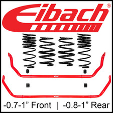 Eibach Pro-plus Lowering Springs Sway Bars Kit Fits 2016-2021 Honda Civic Base Eibach Pro-plus Lowering Springs Sway Bars Kit Fits 2016-2021 Honda Civic Base
