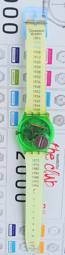 Swatch watch NOVA GZ158 1999 Olympic Specials designed by Nova Peris-Kneebone - Picture 6 of 9