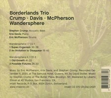 BORDERLANDS TRIO WANDERSPHERE NEW CD