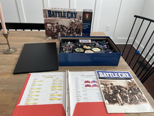 Battle Cry Civil War gioco da tavolo di Avalon Hill 1999 Hasbro non completo SPEDIZIONE GRATUITA - Foto 1 di 12