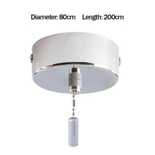 Flexible Pull Cord Light Switch with 150/200cm Chain Ceiling Pull Chain Switch - Picture 23 of 27