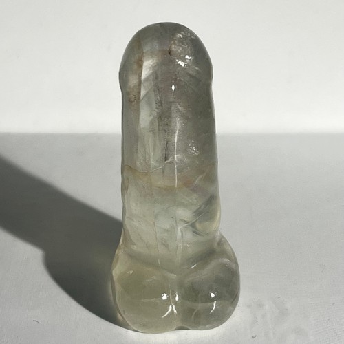 103gNatural Colored fluorite Quartz Hand Carved Crystal Tintin Reiki Gift - Picture 10 of 23