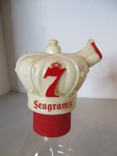 Vintage Seagram s 7 Crown Whiskey Bottle Pour...