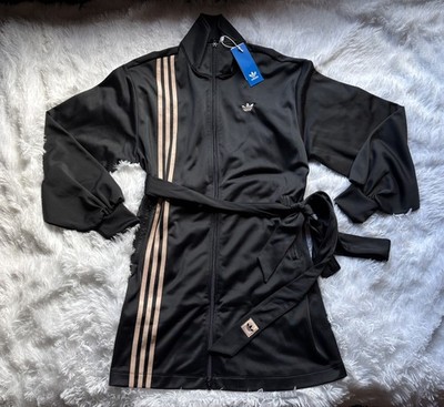 Rare adidas Originals 3-Stripes 3S Wrap Tracksuit Dress JJ0953 Women's Size L
