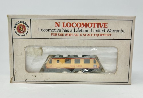 N Bachmann #4673 Plasser EM80C Union Pacific Locomotive - Picture 1 of 6