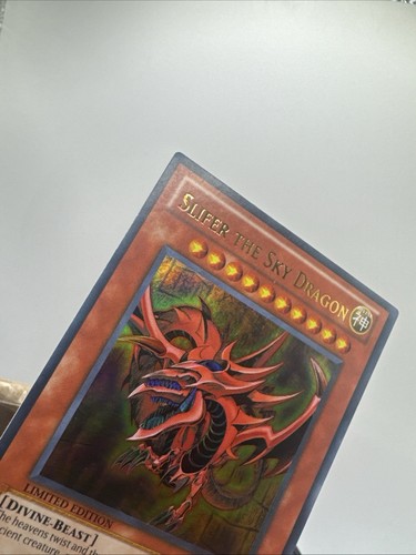 Yugioh Slifer The Sky Dragon Ygld-eng01 Edición Limitada Holo - Imagen 13 de 22