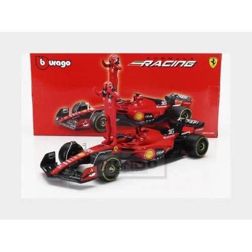1:24 BURAGO Ferrari F1 Sf-23 #55 Season 2023 Carlos Sainz BU26809-SAI - Immagine 2 di 2