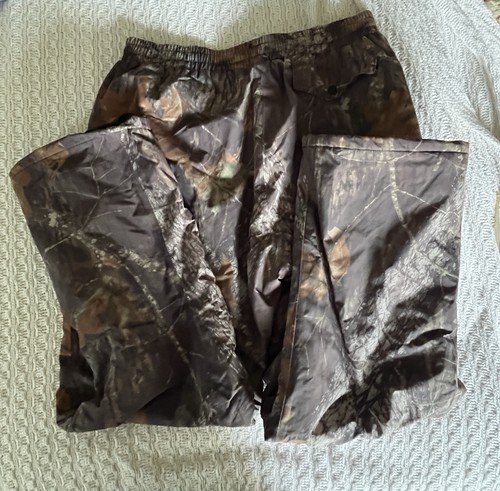 CABELAS VERSATEC INS GORETEX RNWR PANT REG NEW BREAK-UP MOSSY OAK MENS LRG NWT - Picture 17 of 22