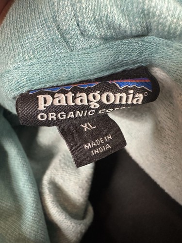 Felpa con cappuccio Patagonia Seafoam Green Horizons Uprisal SOFT XL leggi - Foto 8 di 14